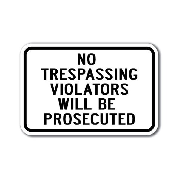 Safety Sign, 12 in Height, Aluminum, No Tres - No Tre V P 1